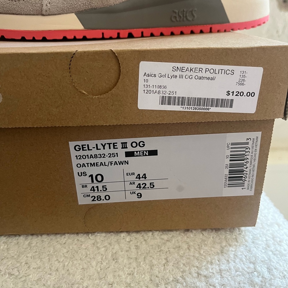 ASICS Gel Lyte 3 OG oatmeal - Picture 2 of 3